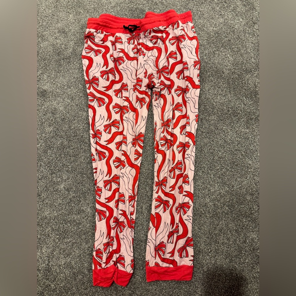 Womens xl lounge pants lev baby bows
